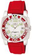 Invicta Aluminum Diver Red Dial Strap Inv7009