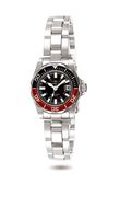 Invicta Lady Diver Black Dial Black/Red Bezel Luminous  Inv7061