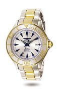 Invicta Ocean Ghost III Two Tone Automatic Silver Dial Skeleton Dive