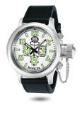Invicta Russian Diver Chronograph White