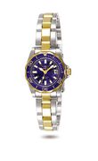 Invicta Sapphire Lady Diver Two Tone 23K Gold Plated Inv7064