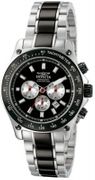 Invicta Speedway Two Tone Ionic Plated Black Ceramic Dial  Inv5227