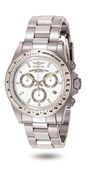 Invicta Speedway White Dial Chronograph Dive