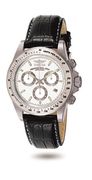 Invicta Speedway White Dial Chronograph Strap