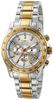 Invicta Speeway 23k Gold Two Tone Silver Dial Inv5230