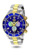Invicta Two Tone Ocean Ghost III Blue Dial Chronograph Dive Inv7013