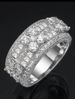 Ladies Cubic Zirconia Silver Ring DRG403