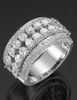 Ladies Cubic Zirconia Silver Ring DRG407