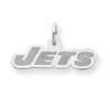 New York Jets Sterling Silver Name Charm