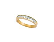 Princess Cut Diamond Band Ring