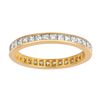 Princess cut eternity diamond ring