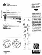 Round Brilliant Cut Diamond GIA Cert 1.21ct;  Color H;  Clarity SI2