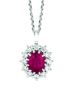Ruby & diamond necklace