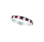 Ruby & diamond ring