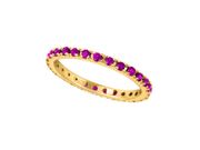 Ruby eternity ring
