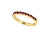 Ruby Stackable Ring, 14K Yellow Gold
