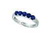 Sapphire 5 stones ring