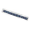 Sapphire Channel Set Stack  Ring, 14K White Gold