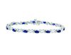 Sapphire & diamond bracelet