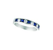 Sapphire & diamond ring