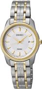 Seiko 3-Hand with Date Stainless Steel Women's watch #SXDE68