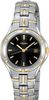 Seiko Ladies' Black Dial Stainless & Gold Tone  SXDA90