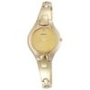 Seiko Ladies Diamond Bangle Watch - Gold-Tone Face & Bracelet SUJF88