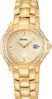 Seiko Ladies' Diamond Gold Tone Champagne Dial SXDB10