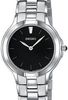 Seiko Ladies'  Stainless Steel  Black Dial  Cabochon Crown SFQ833