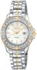 Seiko Ladies' Two Tone Mother of Pearl Diamond Dress  SXDA98