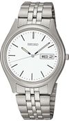 Seiko Men's Bracelet Stainless Steel Silver Silver Dial  SGGA51
