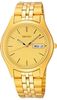 Seiko Men's Gold Bracelet Gold Dial  SGGA56