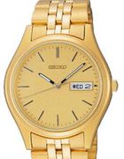 Seiko Men's Gold Tone  SNE036