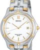 Seiko Men's Le Grand Sport Stainless & Gold Tone White Face  SLC028