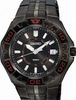 Seiko Men's Quartz Black Dial Stainless with Black Ion Finish SGEE57