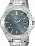 Seiko Men's Quartz Blue Dial Stainless Steel SGEE59