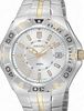 Seiko Men's Quartz Two Tone Silver Dial SGEE56