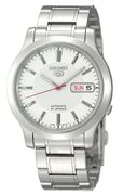 SNK789   Seiko Men's SNK789 Seiko 5 Automatic White Dial Watch