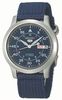SNK807   Seiko Men's SNK807 Seiko 5 Automatic Blue Canvas Strap Watch