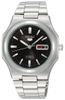 SNKK47 Seiko Men's Seiko 5 Automatic Black Dial Stainless Steel Watch