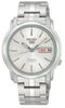 SNKK65   Seiko Men's SNKK65 Seiko 5 Automatic Silver Dial Bracelet Watch