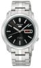 Seiko Men's SNKK71 Seiko 5 Automatic Black Dial Stainless-Steel