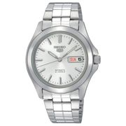 SNKK87   Seiko Men's SNKK87 Two Tone Stainless Steel Analog White Dial