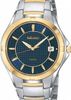 Seiko Men's Sport Deep Blue Dial Stainless & Gold Tone  SGED98