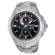 Seiko Men's SSC375 Coutura Solar Perpetual Chrono Analog Display 