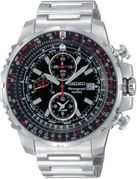 Seiko SNAD05 Men's Flight Master Alarm Chronograph Pilot Watch SNAD05