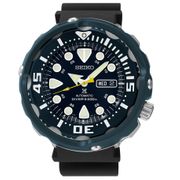 Seiko SRP653 Prospex Automatic Rubber Strap Blue Hard Coat Men's Watch