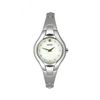 Seiko Women's Diamond Silver-Tone Mother of Pearl Dial Dress SUJF85