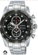 SNAE69 Seiko Sportura Alarm Chronograph