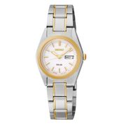 Seiko Women's SUT108 Two-Tone Stainless Steel Solar Watch